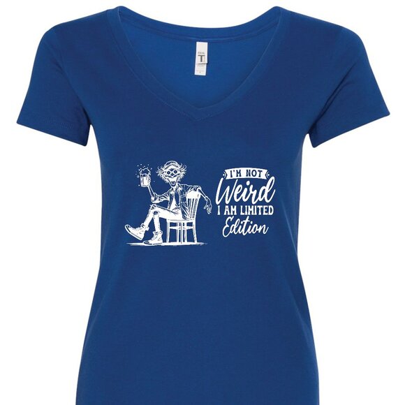 I'm Not Weird I Am Limited Edition V-Neck T-Shirt | Many Colors - Picture 7 of 10